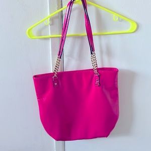 Michael Kors Jet Set Chain Pink Tote (SOLD)